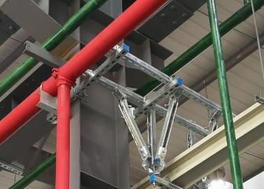 白城该抗震支架的整体式支吊架结构协调性好